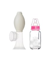 Bambino Cam Biberonlu Tirle Pembe 125 Ml (Renksiz)