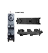 Ford Focus 3 Sol Dörtlü Cam Dügmesi Anahtari 2013--2018 Katlanir 395285983