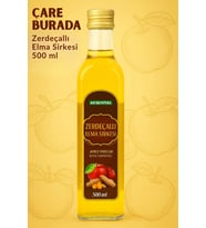 Zerdeçal Ekstraktlı Elma Sirkesi 500 ml