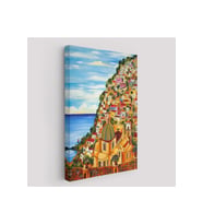 Roberto Gagliardi'nin Positano İsimli Tablosu-6328