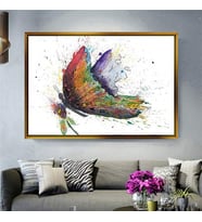 Altın Çerçeveli dekoratif tablo l621 (Gold)