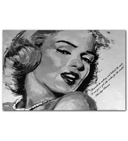 Cakatablo Marilyn Monroe Çizim MDF Tablo