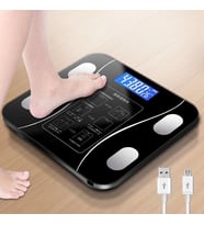 Akıllı Kablosuz Dijital Banyo Vücut Ağırlık Ölçeği Vücut Kompozisyonu Analizörü Bluetoothlu Tartı (