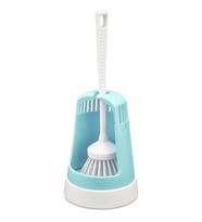 Omnisoft FLR F026 Plastik Klasik Wc Klozet Tuvalet Fırçası Turkuaz