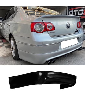 Vw Passat B6 Arka Ek Plastik Siyah Difüzör 2005-2010 Arka-bodykit-ek-karlık