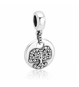 Nur Silver Ağaç Cazibesi Gümüş Charm NUR-CM00421