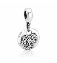 Nur Silver Ağaç Cazibesi Gümüş Charm NUR-CM00421