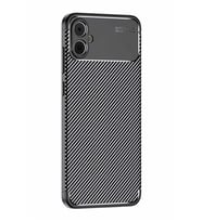 Galaxy A05 Kılıf Auto Focus Karbon Kapak - Siyah