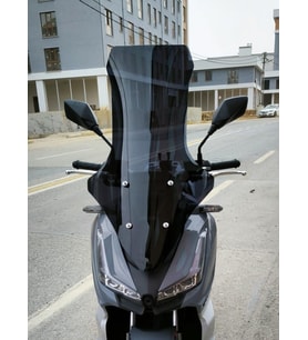 MOTOCAM Volta Revolt RSX7 Ön Cam 2022-2026 Model 78cm Siyah Renkli 4mm