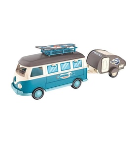 Ctoys Sesli ve Işıklı Pilli Dokunmatik Tatil Karavanı SS115B