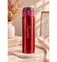 Kişiye Özel İsim Yazılı Termos 400 ML (Kırmızı)