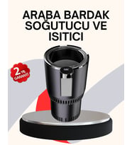 Araba Bardaklığı Isıtma Soğutma Ayarlı Çakmak Girişli Akıllı Model