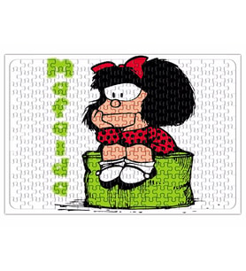 Mafalda Düşünceli Puzzle 240 Parça Yapboz