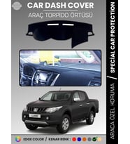 MITSUBISHI L200 (2015-2021) Torpido Örtüsü Ön Göğüs Koruma Araca Özel Tam Uyum Kaymaz