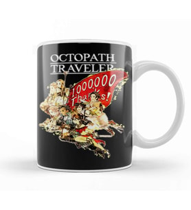 Octopath Traveler Kupa Bardak Porselen