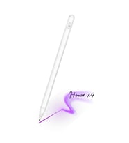 Honor Pad X9 Uyumlu Eğime Göre Çizgi Kalınlığı Değişen Şarjlı Dokunmatik Ekran Kalemi Stylus Pen (Beyaz)
