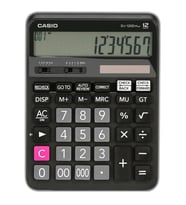 Casio DJ-120D Plus Masaüstü Hesap Makinası 12 Hane (Siyah)