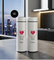 2'li Sevgililer Gününe Özel Tasarımlı 500ml Termos Seti (Model 2)