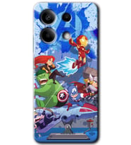 Xiaomi Redmi Note 13 Pro 5G Kılıf HD Desen Baskılı Kılıf - Avengers Cartoon