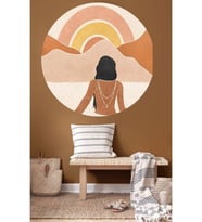 Velaris Boho Bohem Renkli Duvar Sticker