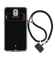 Samsung Note 3 4 5 8 9 20 Ultra 10 Lite Kılıf Boyun Askılı Silikon My Love 1402