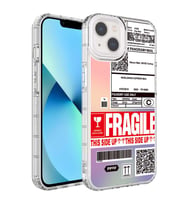 Apple iPhone 13 Kılıf Renkli Desenli Sert Silikon Zore Korn Kılıf NO5