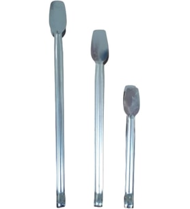 Farklı Boyda Paslanmaz Çelik Şef Mangal Barbekü Maşa Seti Kömür Izgara Maşa Seti - 23/31/36 cm