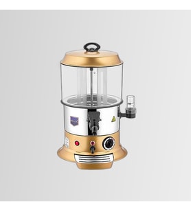 Remta REM.CS9 Elektrikli Çelik Model Sahlep ve Sıcak Çikolata Isıtıcı Gold 5 LT 1100 W