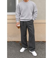 Erkek 3 İplik Şardonlu Regular Fit Bisiklet Yaka Basic Sweatshirt