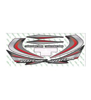 Yamaha Ybr 125 2010 Uyumlu Kırmızı Sticker Set