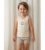 Civil Boys Happy 2-10 Yaş Erkek Çocuk İç Çamaşır Takımı - Bej