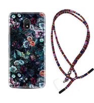 Xiaomi Redmi 8A 8 Pro 9C 9T 10C 11T Pro Kılıf Boyun Asklı Rasta Silikon Great Flowers 1304