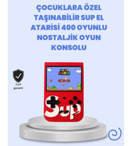 TV Bağlantılı Şarjlı Retro Oyun Konsolu