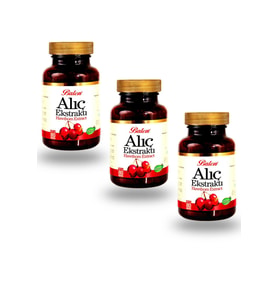 3 Kutu Alıç Meyvesi Ekstraktı Kapsül 375 Mg X 80 Kapsül