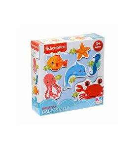 Fisher Price Baby Puzzle Under Sea 6 IN 1 Puzzle
