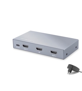 Hdmi Splitter 8K 1 In 2 Out Gri HDX1431