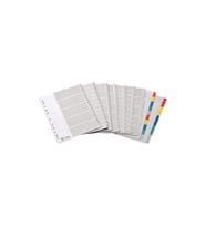 Bafix Seperatör 1-12 Rakamlı Karton A4
