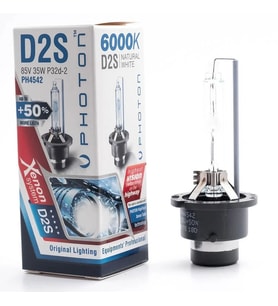 PHOTON D2S 6000K +%50 FAZLA IŞIK FAR AMPÜL TAKIMI (2 ADET)
