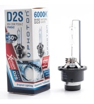 PHOTON D2S 6000K +%50 FAZLA IŞIK FAR AMPÜL TAKIMI (2 ADET)
