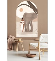 Velaris Boho Bohem Renkli Duvar Sticker