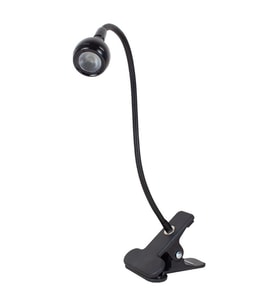 Powermaster Cob Led 5 Volt Usb Siyah Masa Lambası Beyaz Işık Akrobat Esnek Ayarlanabilir Kitap Okuma Lambası