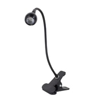 Powermaster Cob Led 5 Volt Usb Siyah Masa Lambası Beyaz Işık Akrobat Esnek Ayarlanabilir Kitap Okuma Lambası