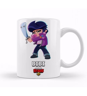 Brawl Stars  Bibi Kupa Bardak Porselen