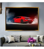 Altın Çerçeveli dekoratif tablo a407 (Gold)