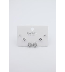 Northcity Çoklu Set Küpe - Gümüş