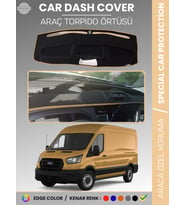 FORD TRANSİT V363 (2019-2023) MAKYAJLI Torpido Örtüsü Torpido Koruma Tam Uyum Kaymaz Kolay Montaj