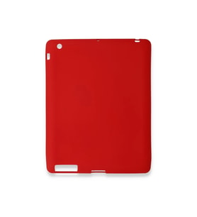 Pilelistore   iPad 4 9.7 Kılıf Evo Tablet Silikon - Kırmızı