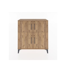Arges Şifonyer 3 Raflı 4 Kapaklı 88x30x96 Çam-Çam