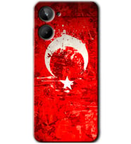 Realme 10 4G Kılıf HD Desen Baskılı Kılıf - Albayrak 2