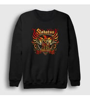 Presmono Unisex Siyah Arms Sabaton Sweatshirt 108467tt